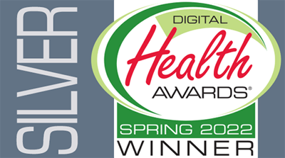 digital health awards spring 2022 silver winner