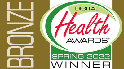 digital health awards spring 2022 bronze winner